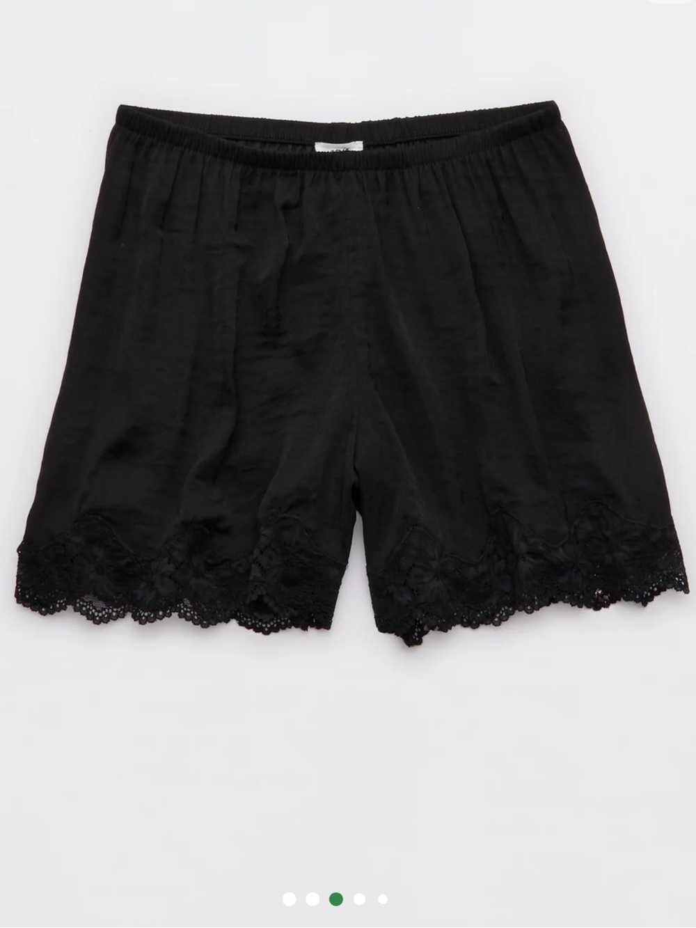 Aerie night out satin lace boxers - Picture 2 of 4